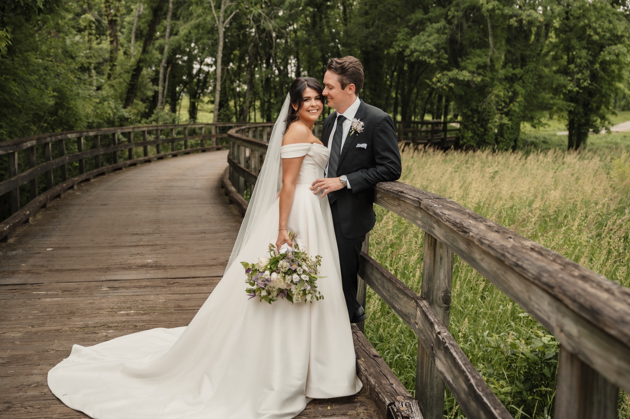 Carleigh and Connor at Hermitage Golf Course