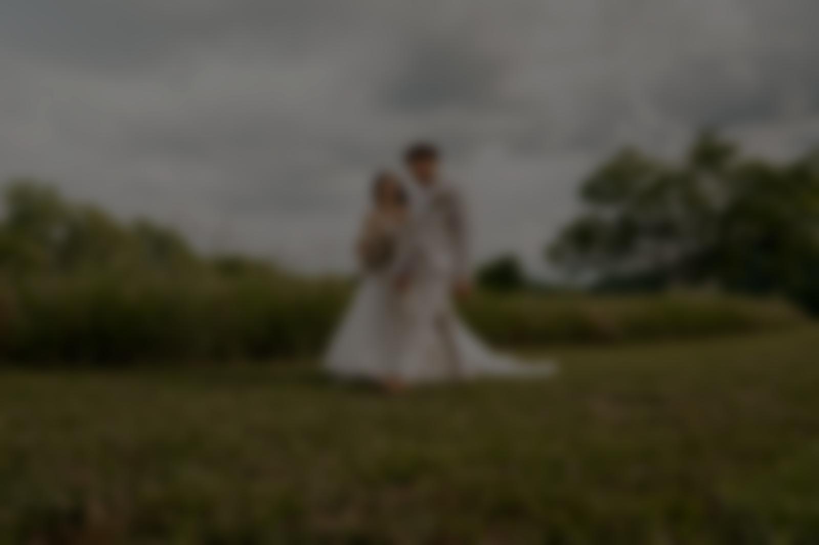 A cinematic wedding film moment